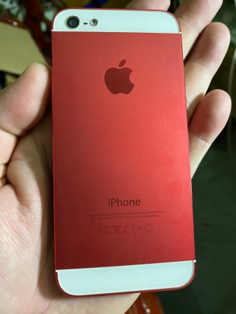 Vỏ màu Đỏ - Trắng cho iPhone 5 giá hấp dẫn | CellphoneS.com.vn